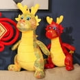 thumbnail image 4 of Chinese Zodiac Dragon Plush Doll - Year of 2024 Mascot Doll Ornament, 4 of 8