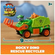 PAW Patrol: The Dino Movie Rocky Dino Rescue Recycler, Ages 3+