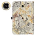 thumbnail image 6 of Labanema 9.6" Samsung Galaxy Tab E 9.6 T560 Case, 360 Degree Rotary Stand 9.6" Samsung Galaxy Tab E 9.6 T560 Cover, Protective Case for 9.6" Samsung Galaxy Tab E 9.6 T560 (Map White), 6 of 7