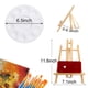 thumbnail image 3 of Aroic Juego De Pintura Profesional De 72 Piezas Con Caballetes, 6 Caballetes De Madera, 6 Paquetes De 60 Pinceles Con Cabezal De Cepillo De Nailon Y 6 Paletas, Kit De Suministros De Pintura Para Niños, 3 of 7