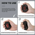 thumbnail image 4 of Ueasy Grip Strength Trainer with LED Counter - Hand Gripper Strengthener with Bluetooth Remote Control - Great for Rehabilitators, Musicians, Athletes, 4 of 8