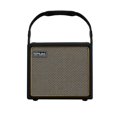 thumbnail image 3 of Amplificador de guitarra acústica Altavoz Bluetooth de 30 vatios Amplificador de guitarra acústica portátil recargable con efecto de coro de reverberación 3 entradas negro, 3 of 5
