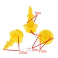 thumbnail image 3 of Rivet Fastener Flaps Bumper Push Clips for D72, 3 of 7