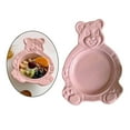 thumbnail image 5 of Korean Style Cartoon Ceramic Bowl Cereal Breakfast Bear-shaped Oatmeal Bowl, 5 of 9