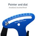 thumbnail image 4 of Bike Spoke Tension Meter, High Strength Aluminum Alloy Adjustable Wheel Spoke Checker Easy   for Rim Calibration, 4 of 8