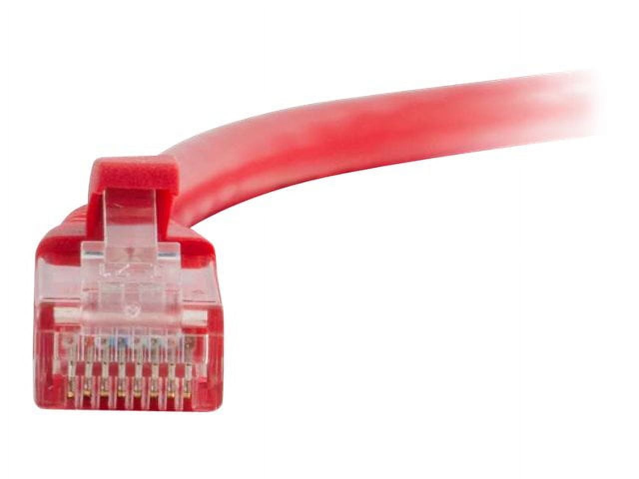 C2G 20ft Cat6 Snagless Unshielded (UTP) Ethernet Network Patch Cable - Red - patch cable - 20 ft - red