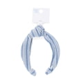 thumbnail image 2 of Time and Tru Striped Top Knot Headband, Blue, 2 of 2