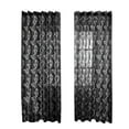 thumbnail image 1 of Paire de VOILE NET 100x270CM Noir, 1 of 6
