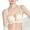 White, variant on Women's Sports Bras Push Up Seamless No Steel Ring Finger Cup Lightweight White B