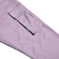thumbnail image 4 of Men's Elastic Waist Work Pants - Polyester, Soft Fabric, Spring/Autumn Casual, 4 of 6