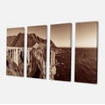 thumbnail image 2 of Bixby Bridge View Panorama - Landscape Canvas Art Print, 2 of 3