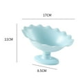 thumbnail image 3 of Snack Plate Large Capacity Smooth Edge Stable Base Detachable Food Grade Wide Application 4 Colors Dried Fruit Plate Food Snack Container Home Supplies, 3 of 12