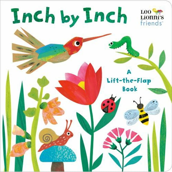 Pre-Owned Leo Lionni's Friends Inch by Inch: A Lift-The-Flap Book (Leo Lionni's Friends), (Board Book)