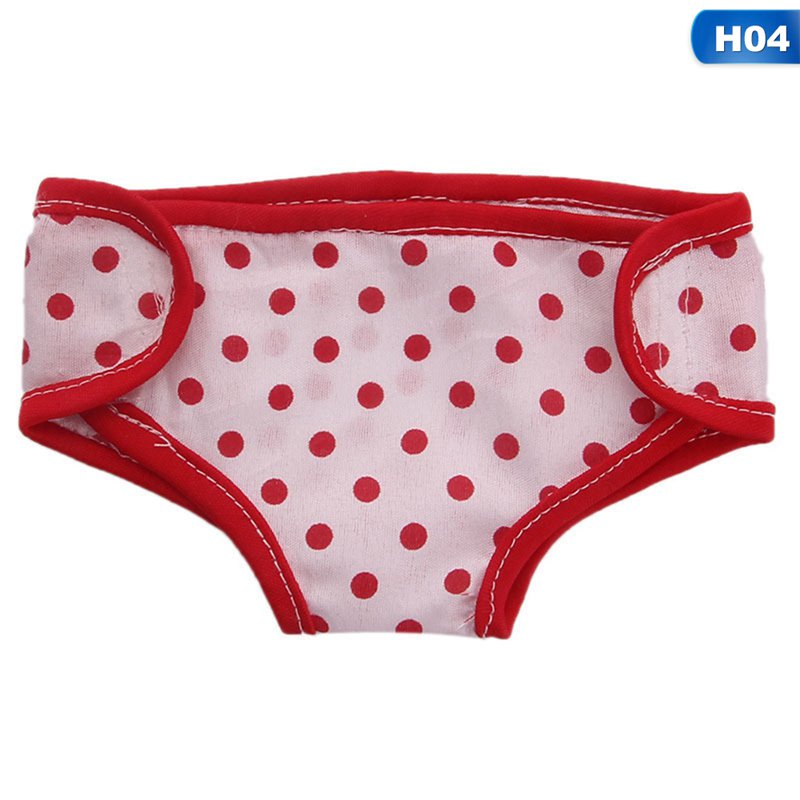 Colorful Underwear Doll Panties Clothes For 18 Inch Doll Girl Or 45 Cm