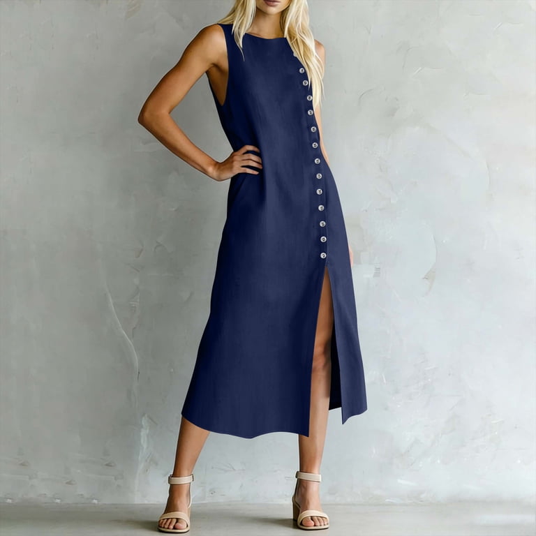 classy female dresses Odbmxy Women Dress Dressy A-Line Summer Sleeveless Office Solid Color Tunic Womens Mini, Women's, Size: 2XL, Gray The Dress Edit Casual Dresses Graduation Dresses Vocation Dresses Wedding Guest Dresses Wear to Work Dresses Jumpsuits Discover 570 Elegant dresses for