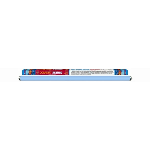 Coralife T8 7100K Actinic Bluelight Fluorescent Lamp, 25 watt, 36 Inch