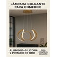 thumbnail image 3 of Luminario Colgante Decorativo Cityluz – 42W Oro – LED – 3000K-6000K, 3 of 4
