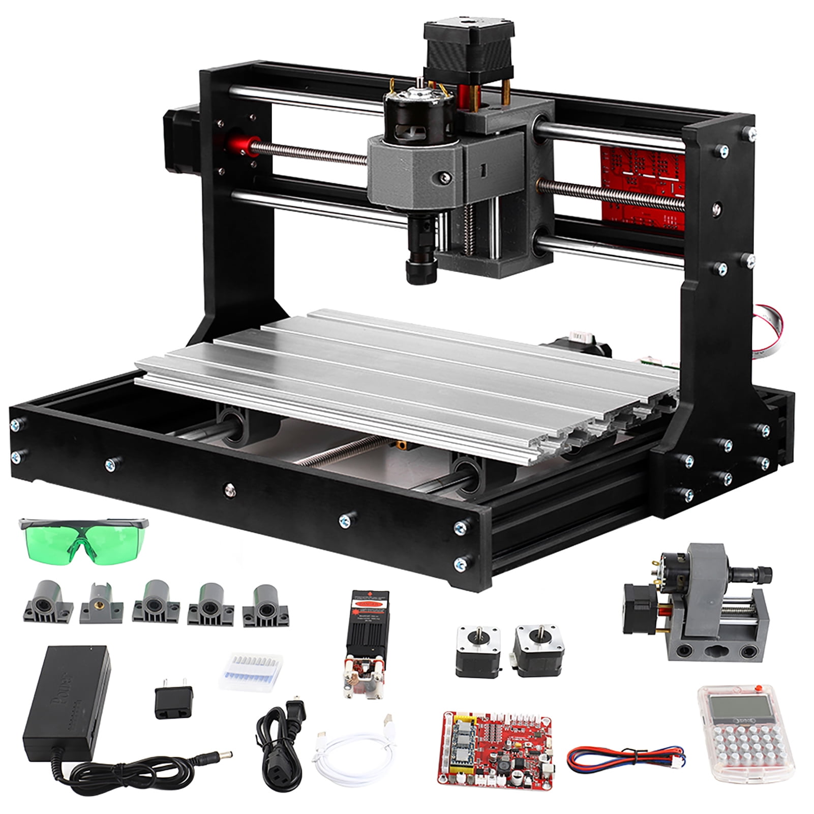 Machine CNC 30x18 PRO Engraving Machine Kit GRBL Control Mini Engraver With ER11 Spindle Chuck For Plastic Wood Acrylic