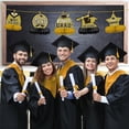 thumbnail image 5 of Reliable 9Pc - 2026 Graduation Hat Honeycomb Decoration Desktop Decoration Paper Fan Honeycomb Ball Graduation Party Decorative Object Three-Dimensional Wooden Table Graduation, 5 of 7