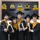 thumbnail image 5 of Big sale 2023 Graduation Season Hat Honeycomb Decoration Desktop Decoration Paper Fan Honeycomb Ball Graduation Party Decorative Object, 5 of 5