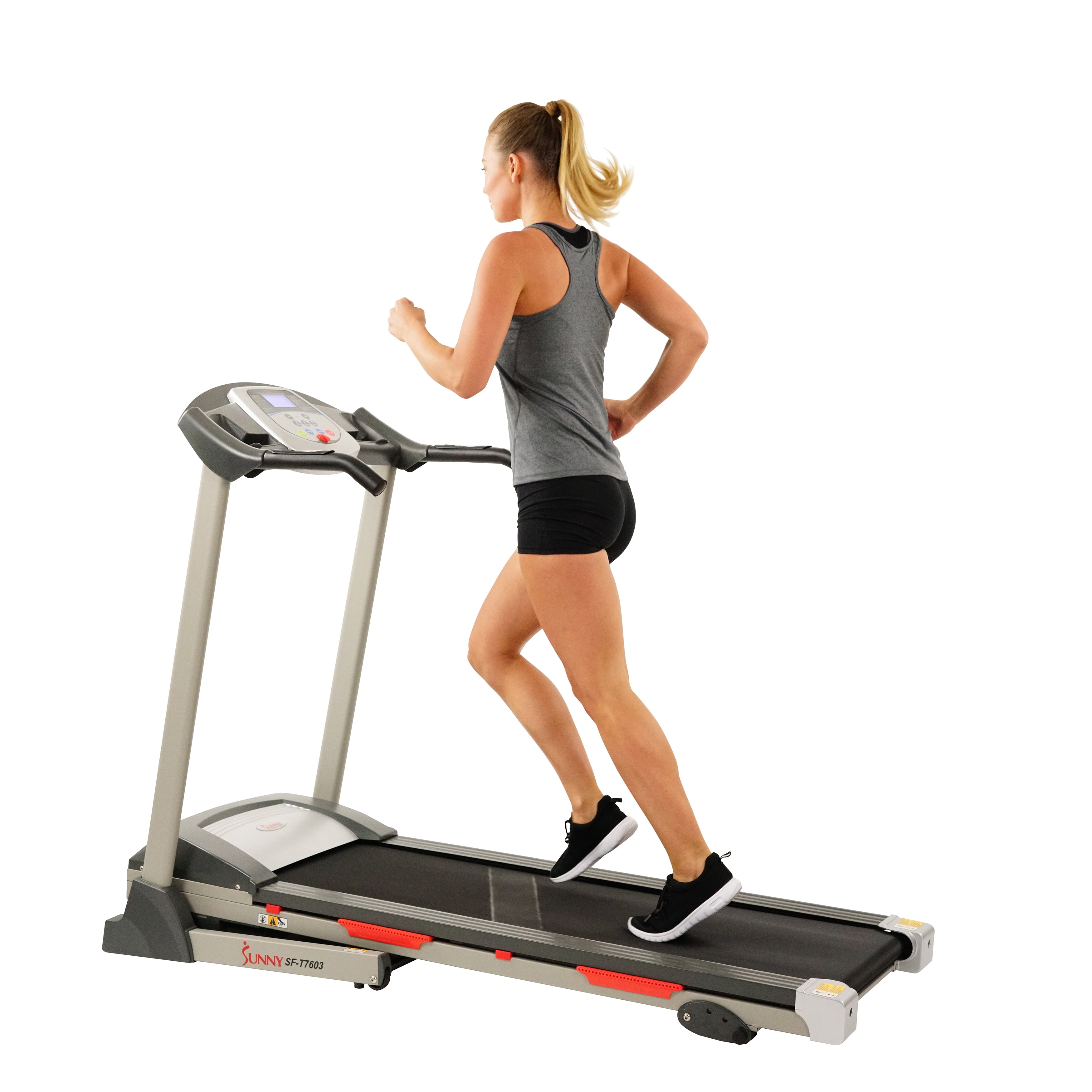 Sunny Health & Fitness Motorized Folding Treadmill Machine