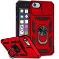 thumbnail image 1 of Estuche GANGXUN para iPhone SE 2020/2022, soporte giratorio 360°, estilo mecánico y magnético, 1 of 5