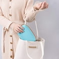 thumbnail image 4 of Bolsa de cosméticos Juego de 3 bolsas de maquillaje para bolso bolsa de viaje belleza cremallera organizador bolsa regalos para mujeres, cuero PU lavable impermeable, 4 of 5