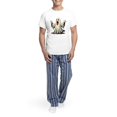thumbnail image 5 of CafePress - Ghost With A Funny Face - Men's Light Loose Fit Cotton Pajama Set, 5 of 7
