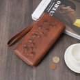 thumbnail image 6 of [Mother’s Day Gift Present] APHISON Womens RFID Wallet with Multiple Card Slots and Cellphone Compartment, Trendy Clutch Card Holder for Women, 6 of 7