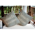 thumbnail image 3 of Simply Daisy 20" x 20" Beach House Nautical Indoor/Outdoor Throw Pillow, 3 of 3