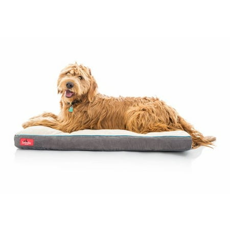 Brindle Soft Memory Foam Dog Bed with Removable Washable Cover