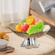 thumbnail image 5 of Frutero con pedestal creativo, bandeja multiusos para frutas, decoración de mesa, fruteros para Oro transparente, 5 of 8