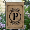thumbnail image 6 of ANLEY 12.5 in x 18 in Classic Monogram Letter P Garden Flag, Family Last Name Initial Yard Flags, 6 of 6