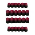thumbnail image 2 of de 24 clavos de ataúd color rojo negro, de puntas artísticas de uñas postizas mate, uñas postizas cortas de cubierta para bail Yuyangstore Puntas de uñas falsas, 2 of 7