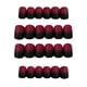 thumbnail image 2 of de 24 clavos de ataúd color rojo negro, de puntas artísticas de uñas postizas mate, uñas postizas cortas de cubierta para bail Yuyangstore Puntas de uñas falsas, 2 of 7