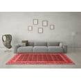 thumbnail image 3 of Ahgly Company Indoor Square Persian Red Traditional Area Rugs, 6' Square, 3 of 4
