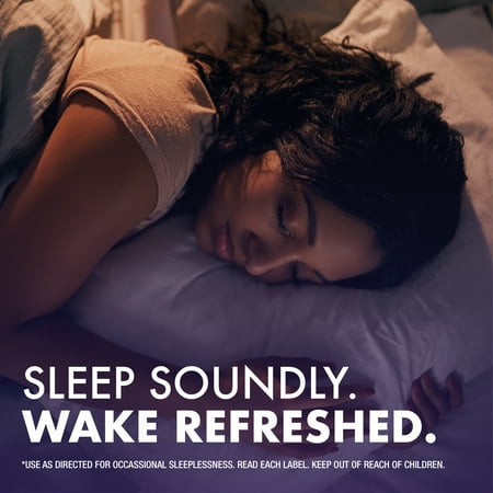 Vicks ZzzQuil Nighttime Sleep Aid Tablets, Diphenhydramine HCI 25mg Sleeping Pills, 24 Count
