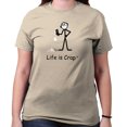 thumbnail image 3 of Life is Crap Dropped Ice Cream Funny Shirt | Cute Gift Idea T-Shirt Tee, 3 of 7