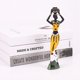 thumbnail image 4 of 6 Unids Retro Jarrón Mujer Africana Estatua Cultura Resina Figuras Set para El Hogar Hotel Decoración de la Sala Adornos Artesanales Amarillo, 4 of 8
