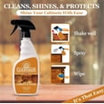 thumbnail image 3 of Goddard's Cabinet Makers Wax Wood Cleaner Spray - Lemon Oil, Bee Wax - 23 Fl Oz, 3 of 6