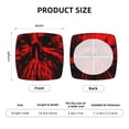 thumbnail image 6 of Uemuo The Red Head Skull Pattern Waterproof Square Couch Cushion Covers, Magic Sofa Covers Washable, Stretch Sofa Seat Cushion Slipcovers, 6 of 9