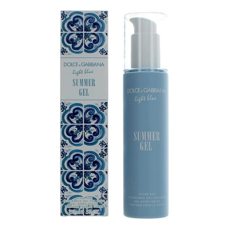Light Blue by Dolce Gabbana for Women 5.0 oz Summer Gel After Sun Fragrance Gel Walmart