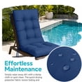 thumbnail image 6 of FODINGHILL Rocking Chair Cushions,Polyester Weatherproof Outdoor High Back Rocker Chairs Cushion with Ties,Thickened Seat for Patio,Blue, 6 of 10