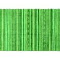 thumbnail image 1 of Ahgly Company Indoor Rectangle Abstract Green Modern Area Rugs, 7' x 9', 1 of 4
