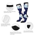 thumbnail image 3 of Susaid Mom And Baby Owls Print Thermal Winter Socks for Men and Women, Warm Crew Hiking Socks, for Boots and Outdoor Activities, 3 of 6