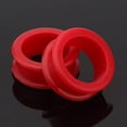 thumbnail image 4 of A Pair of Flexible Silicone Double Flared Ear Gauge Tunnel Plug, 4 of 5