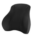 thumbnail image 2 of Almohada de soporte de espuma viscoelástica, cojín para cintura de coche, cojín para respaldo de silla, cojín de respaldo para Atto 3 Yuan Negro DYNWAVEMX Cojín de apoyo para la espalda, 2 of 8