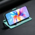 thumbnail image 5 of Leather Case For Samsung Galaxy S25 Plus 5G / Galaxy S24 Plus 5G 6.7",Embossed Totem Wallet With Card Holder,Wristband, Shockproof Kickstand Magnetic Cover,LightGreen, 5 of 6