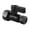 Black, variant on Kingston Brass KF5335 5/8-Inch O.D. Comp x 3/8-Inch O.D. Comp Quarter-Turn Straight Shut-Off Valve in Polished Chrome