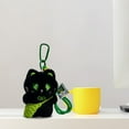 thumbnail image 4 of Hearth & Gear Adorable Black With Soft Textured Design As A Lovable Keychain Charm For Phone Purse, 4 of 5